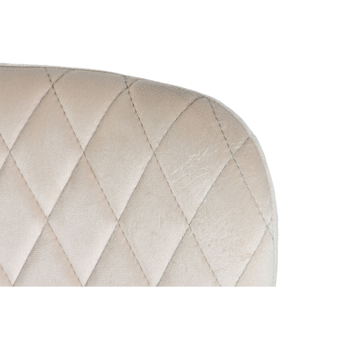 Dkd Home Decor Keukenstoel Dkd Home Decor Beige Metaal Polyester (56 X 51 X 84 Cm)