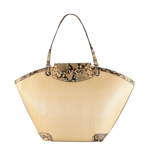Michael Kors Handtas Dames Michael Kors 30T1Gzytt4W-Natural Bruin 26-56 X 38 X 13 Cm