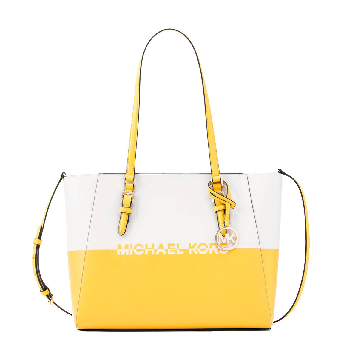 Michael Kors Handtas Dames Michael Kors Charlote Geel 27 X 34 X 11 Cm