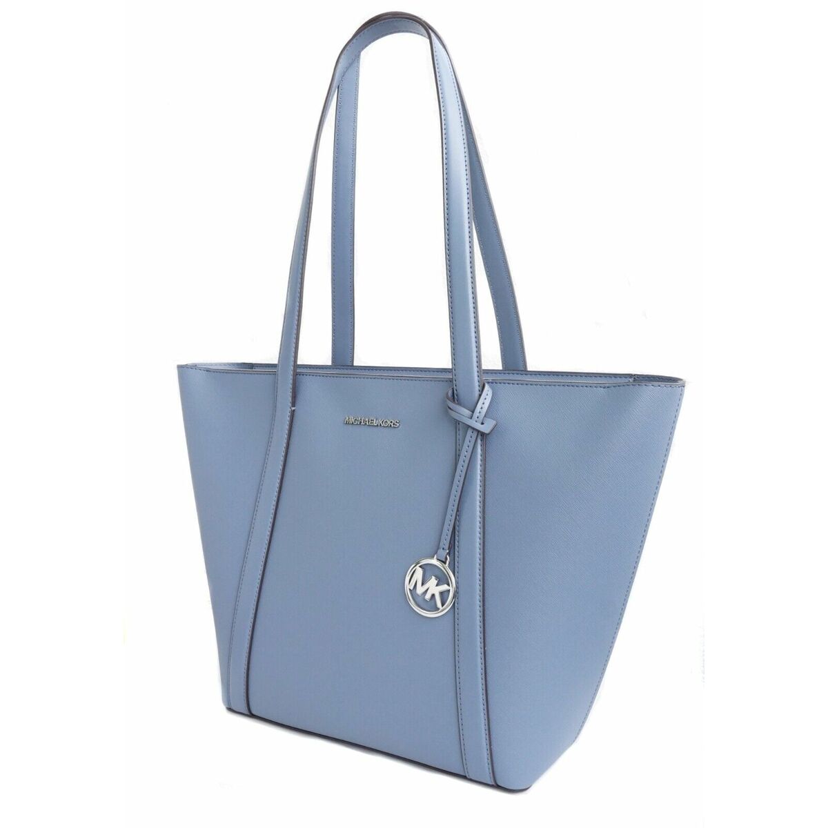 Michael Kors Handtas Dames Michael Kors Pratt-Denim Blauw 28 X 28 X 13 Cm
