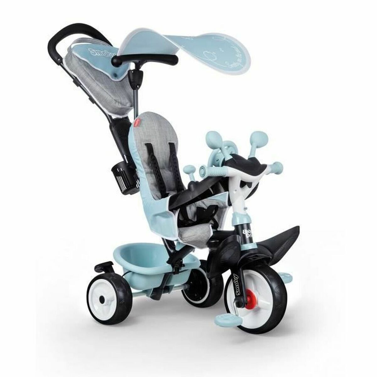 Smoby Driewieler Smoby Baby Driver Plus Blauw