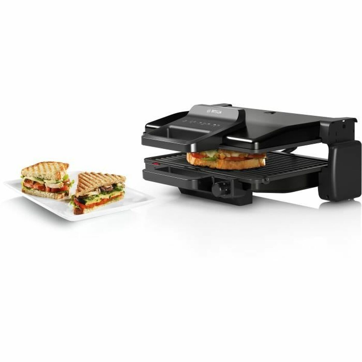 Bosch Tosti Apparaat Bosch Tcg3323 Zwart 2000 W