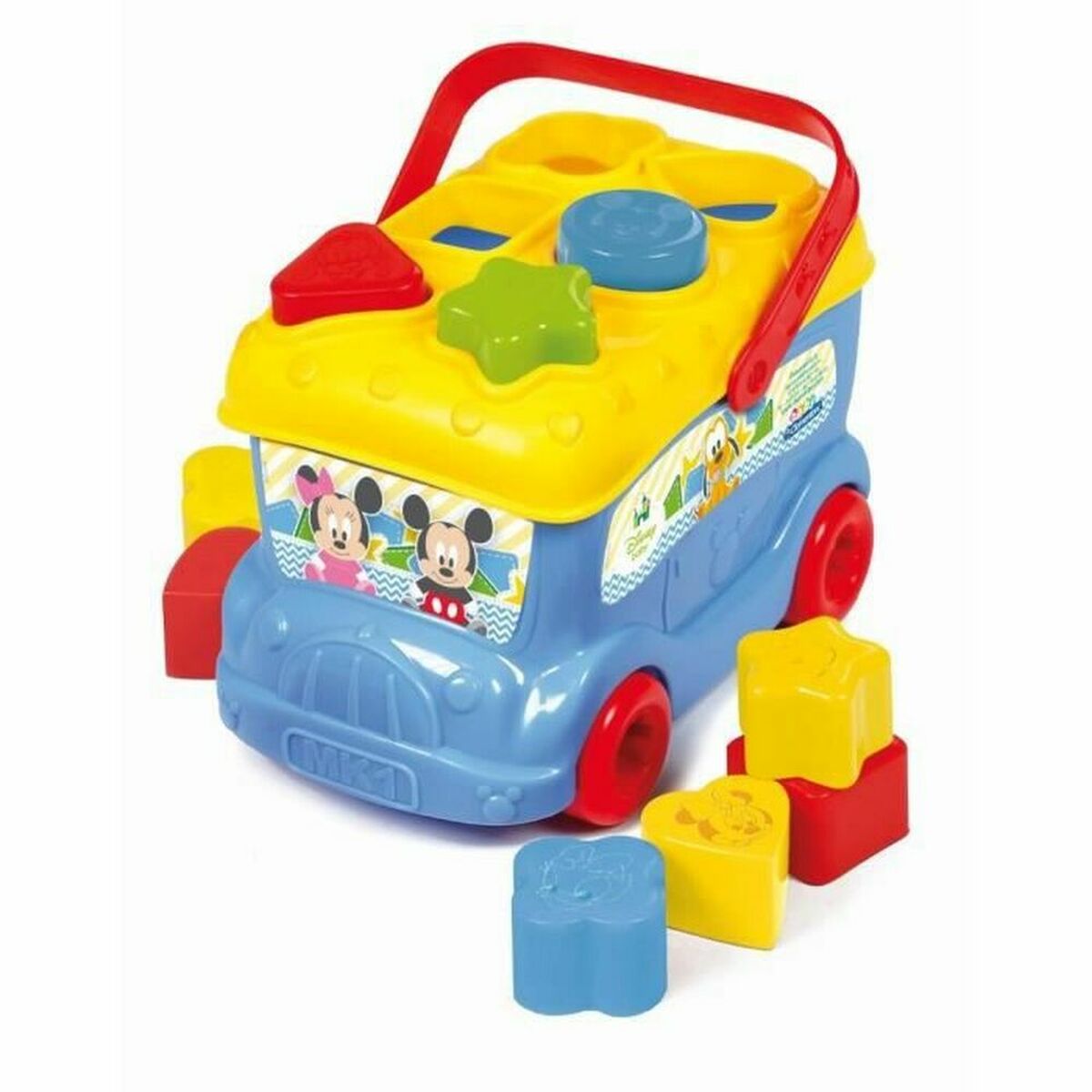 Clementoni Interactief Speelgoed Voor Baby's Clementoni The Mickey Mouse Bus 9 Onderdelen