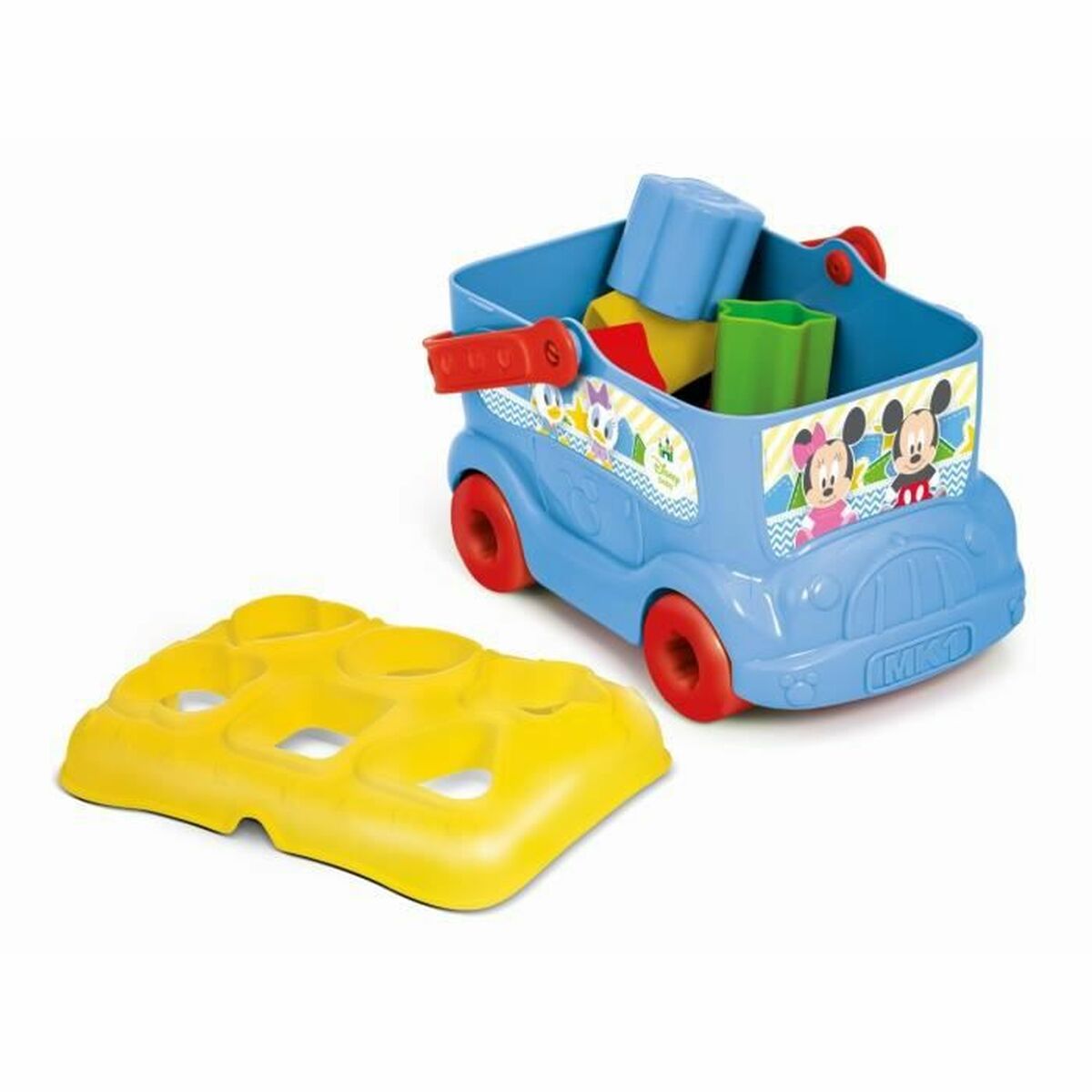 Clementoni Interactief Speelgoed Voor Baby's Clementoni The Mickey Mouse Bus 9 Onderdelen