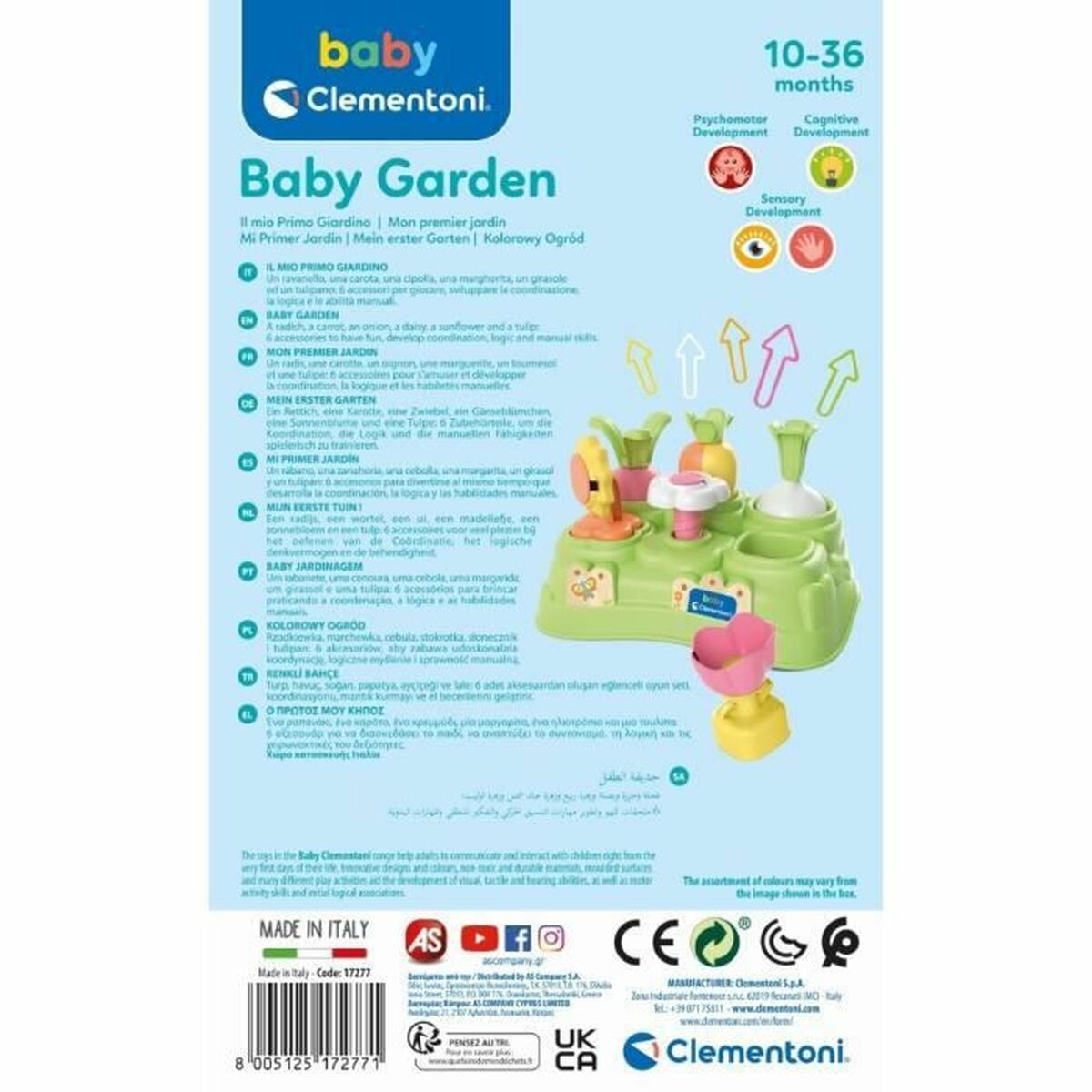 Clementoni Interactief Speelgoed Voor Baby's Clementoni My First Garden