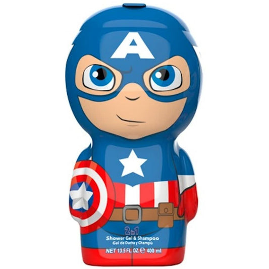 The Avengers 2-In-1 Gel En Shampoo The Avengers Captain America 400 Ml