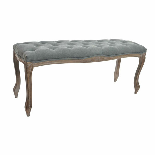 Dkd Home Decor Kruk Dkd Home Decor   Grijs Natuurlijk Hout Polyester Donker Grijs (112 X 36 X 48 Cm)