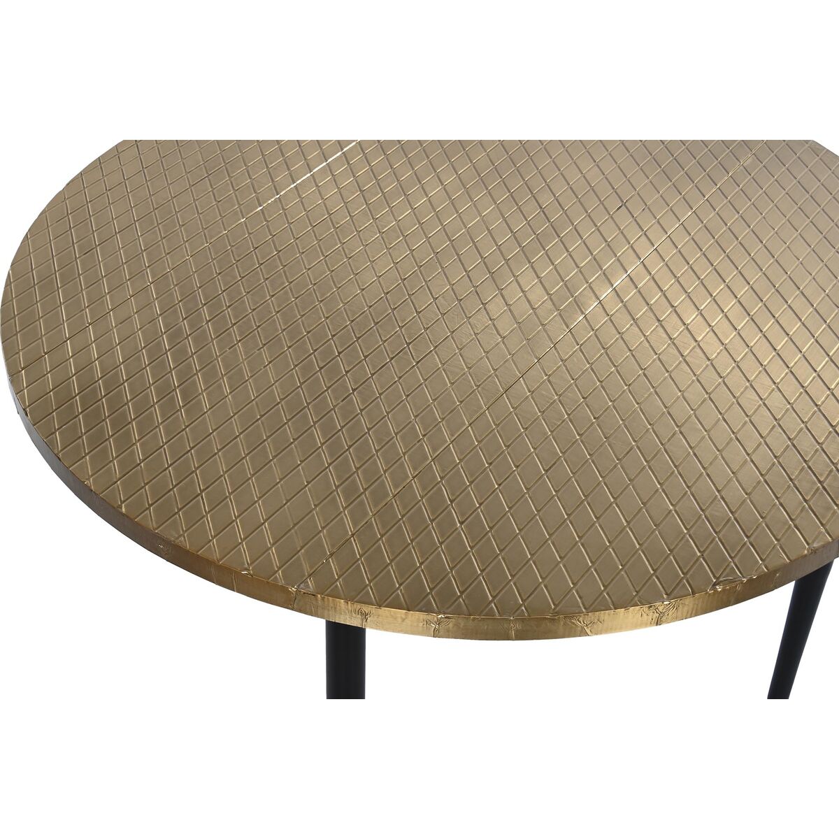 Dkd Home Decor Hoofdtafel Dkd Home Decor Glamour Zwart Gouden Hout Metaal 85 X 85 X 45 Cm