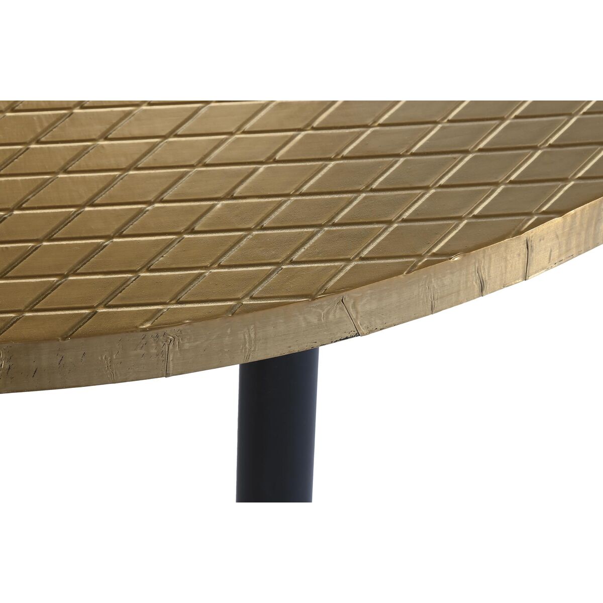 Dkd Home Decor Hoofdtafel Dkd Home Decor Glamour Zwart Gouden Hout Metaal 85 X 85 X 45 Cm