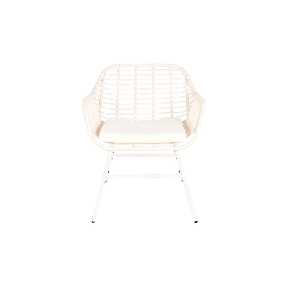 Dkd Home Decor Bank En Tafel Set Dkd Home Decor Metaal Synthetische Rotan 124 X 74 X 84 Cm