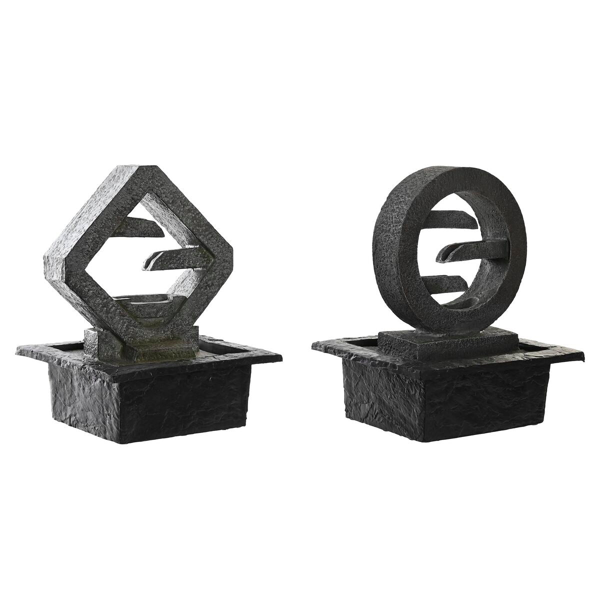 Dkd Home Decor Fontän Dkd Home Decor 21 X 19 X 26 Cm Hars Modern (2 Stuks)