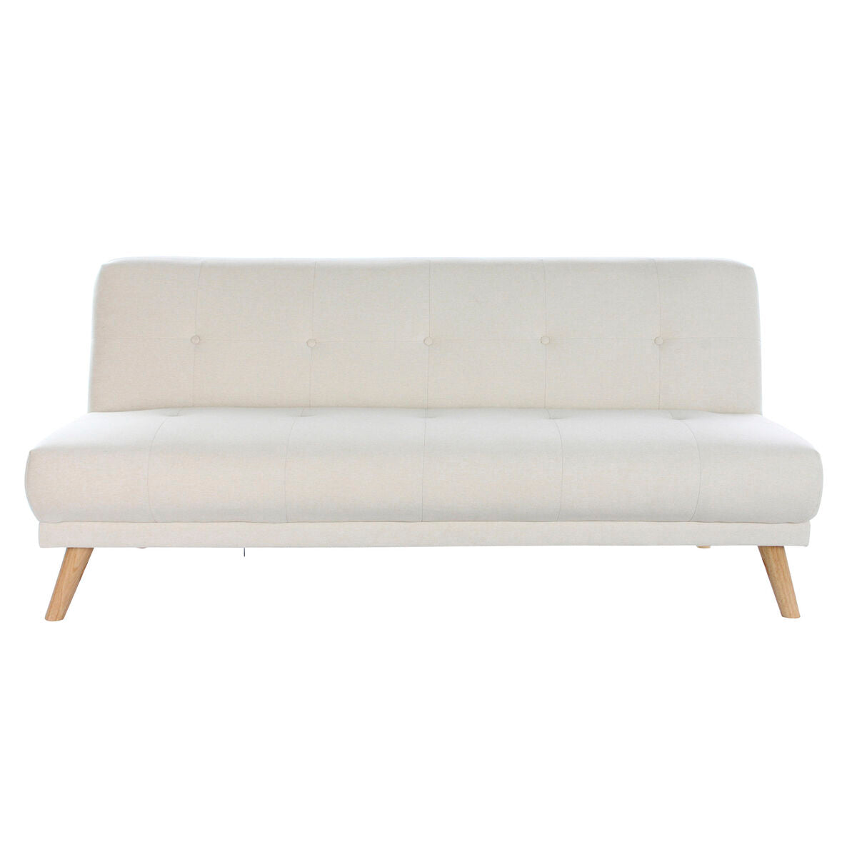 Dkd Home Decor Slaapbank Dkd Home Decor 172 X 80 X 76 Cm Crème Rubberwood Modern Scandi