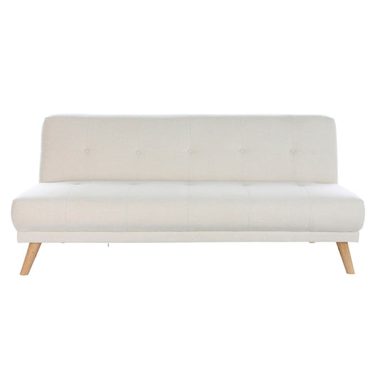 Dkd Home Decor Slaapbank Dkd Home Decor 172 X 80 X 76 Cm Crème Rubberwood Modern Scandi