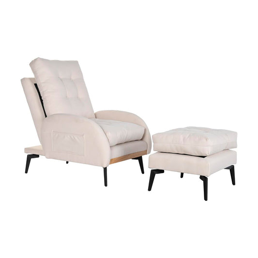 Dkd Home Decor Slaapbank Dkd Home Decor Crème Metaal Scandi 74 X 85 X 90 Cm