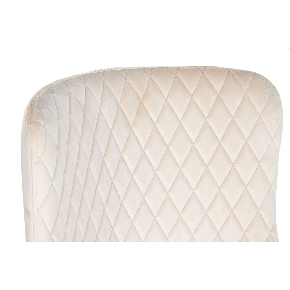 Dkd Home Decor Keukenstoel Dkd Home Decor Beige Metaal Polyester (56 X 51 X 84 Cm)