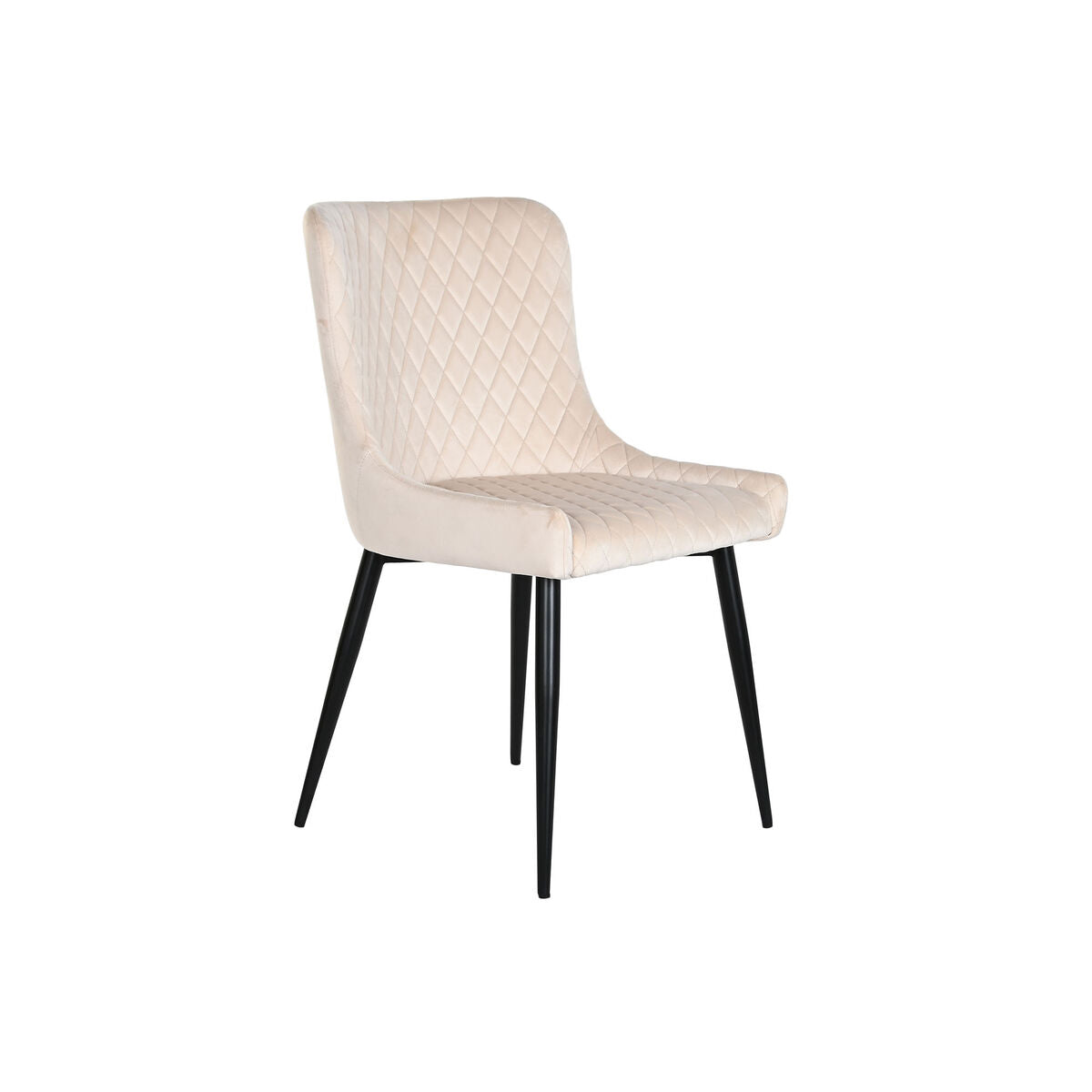 Dkd Home Decor Keukenstoel Dkd Home Decor Beige Metaal Polyester (56 X 51 X 84 Cm)