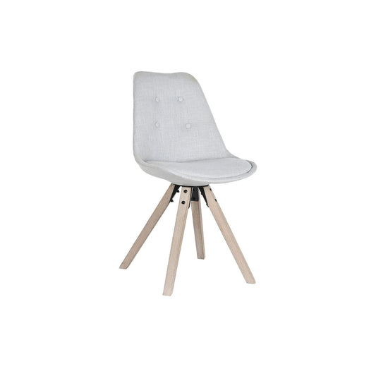 Dkd Home Decor Keukenstoel Dkd Home Decor Polyester Lichtgrijs Ek (48 X 44 X 84 Cm)
