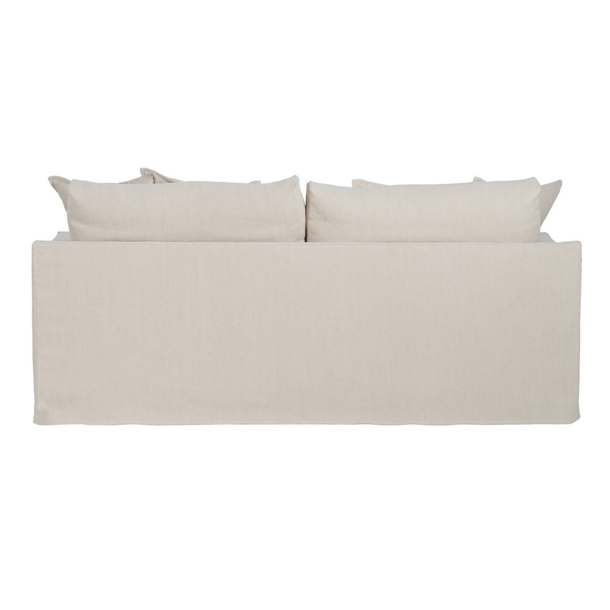 Bigbuy Home Sofa Zwart Crème 215 X 94 X 94 Cm