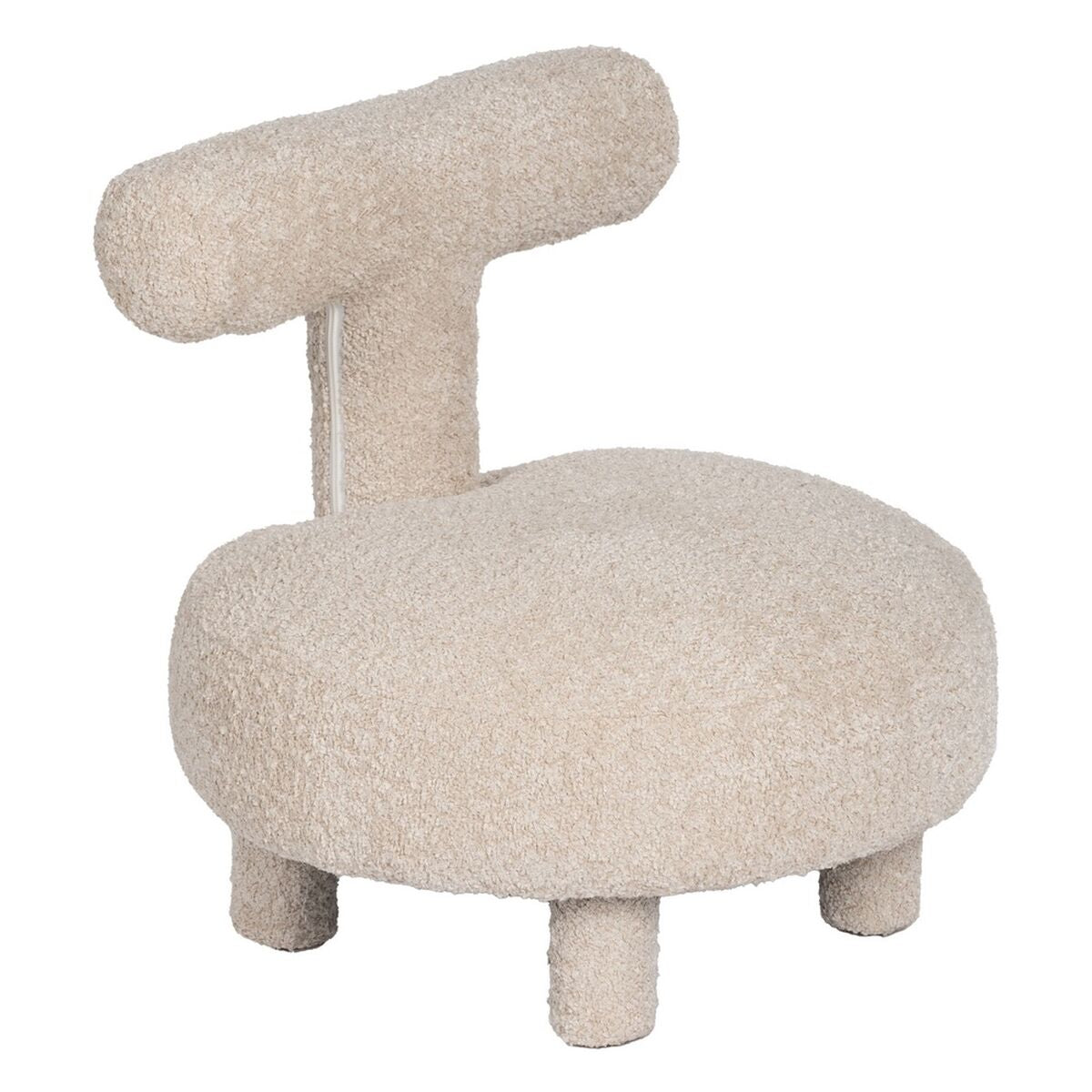 Bigbuy Home Keukenstoel Beige 51 X 51 X 49 Cm