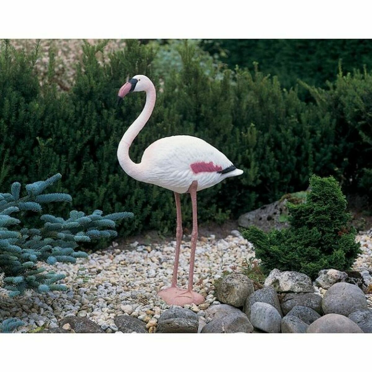 Ubbink Decoratief Tuinfiguur Ubbink Hars Roze Flamingo