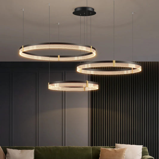 LED Modern Pendulum Chandelier for Dining & Living Room