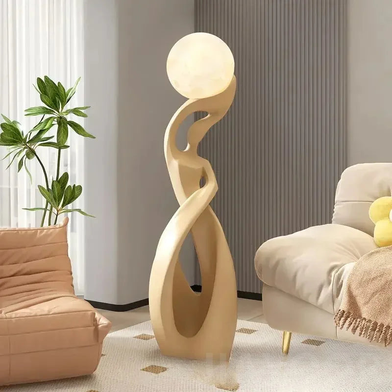 Luxury LED Art Floor Lamp