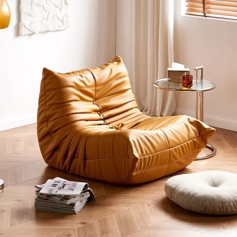 Luxury Sofa Furgle Chair Soft Suede Oversized Chair