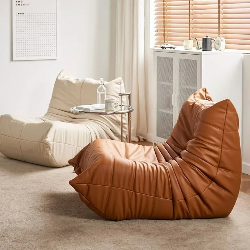 Luxury Sofa Furgle Chair Soft Suede Oversized Chair