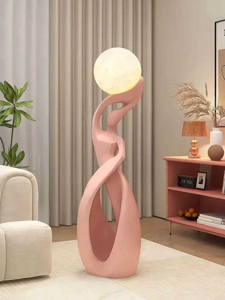 Luxury LED Art Floor Lamp