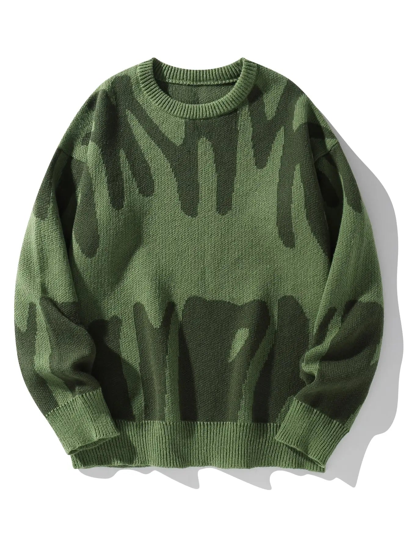 ContrastWave Pullover