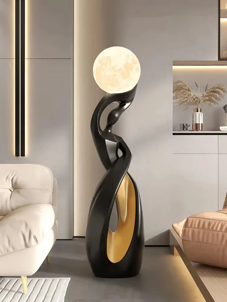 Luxury LED Art Floor Lamp