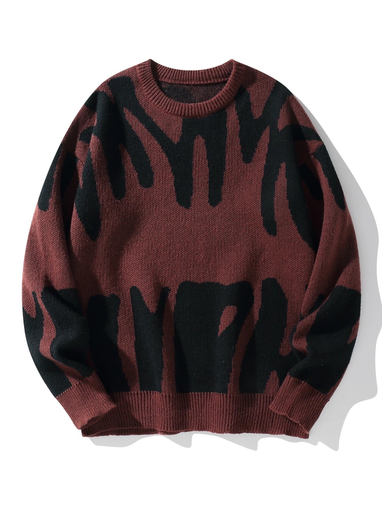 ContrastWave Pullover