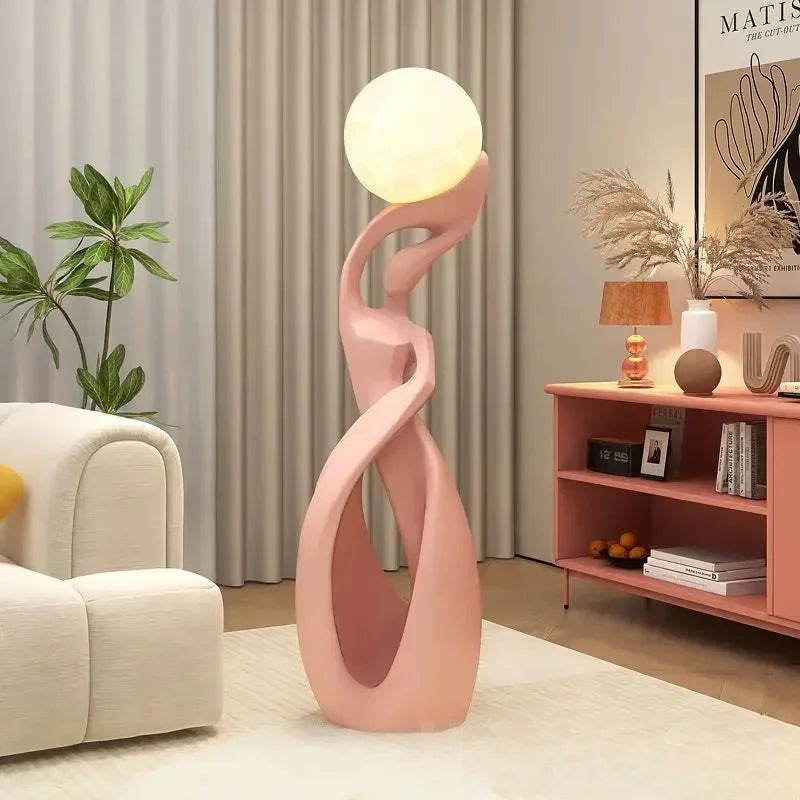 Luxury LED Art Floor Lamp