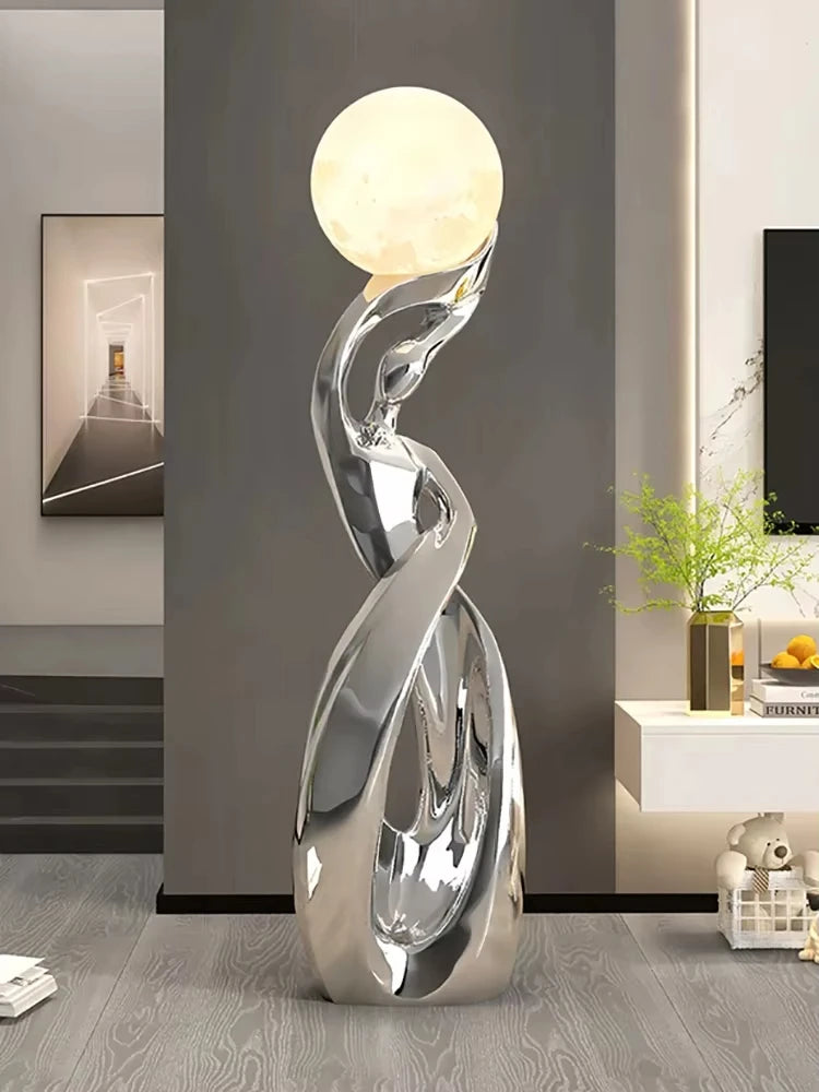 Luxury LED Art Floor Lamp