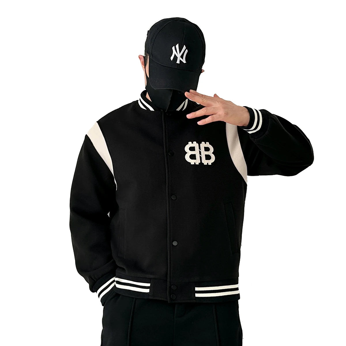 Quilted Baseball Jacket Streetwear Fashion