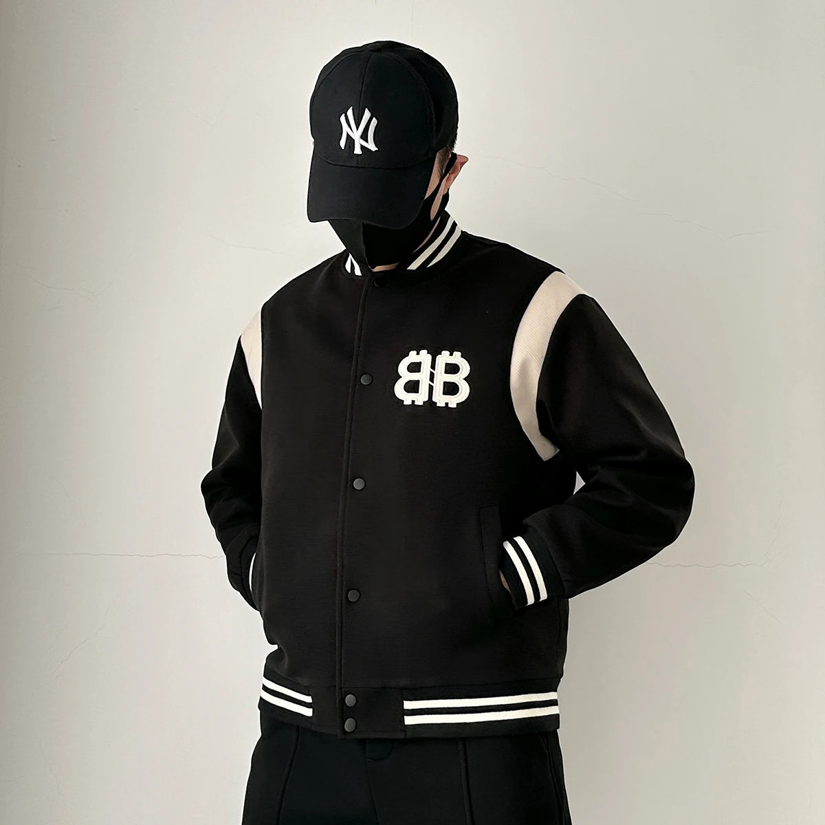 Quilted Baseball Jacket Streetwear Fashion